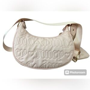 Juicy Couture Juicy Puff Half Moon Crossbody or Shoulder Bag w/Coin Purse NWT